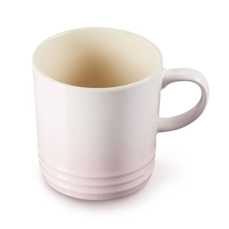 Le Creuset Stoneware Mug Shell Pink 350ml