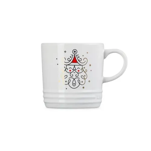 Le Creuset Stoneware Noel Mug Santa 350ml