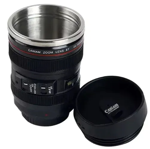 LensMug EF24-105 - Stainless Steel Camera Lens Coffee Mug