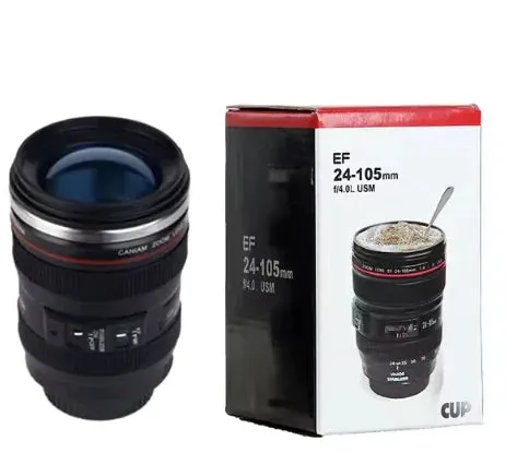 LensMug EF24-105 - Stainless Steel Camera Lens Coffee Mug