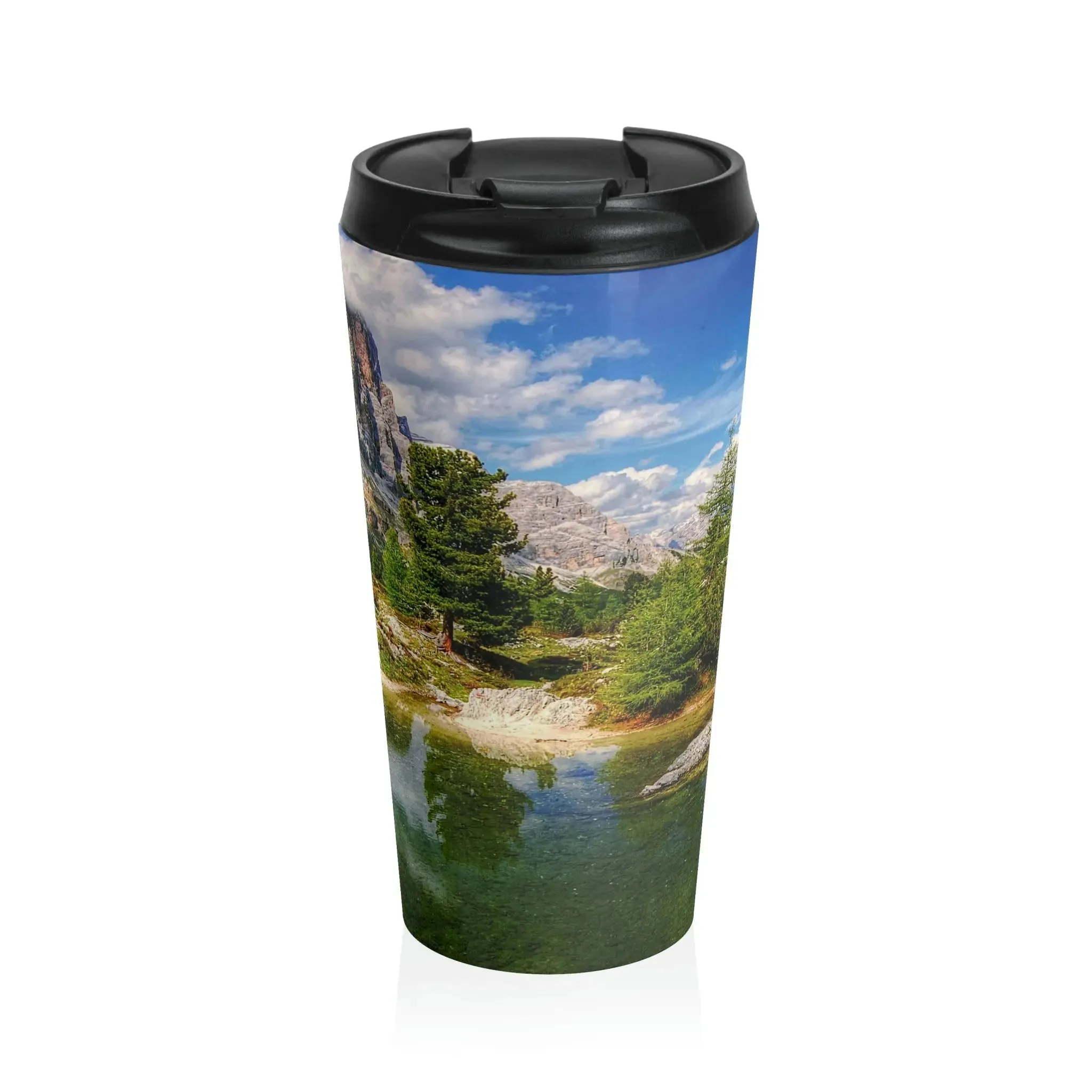 Lovely Lake Stainless Steel Travel Mug