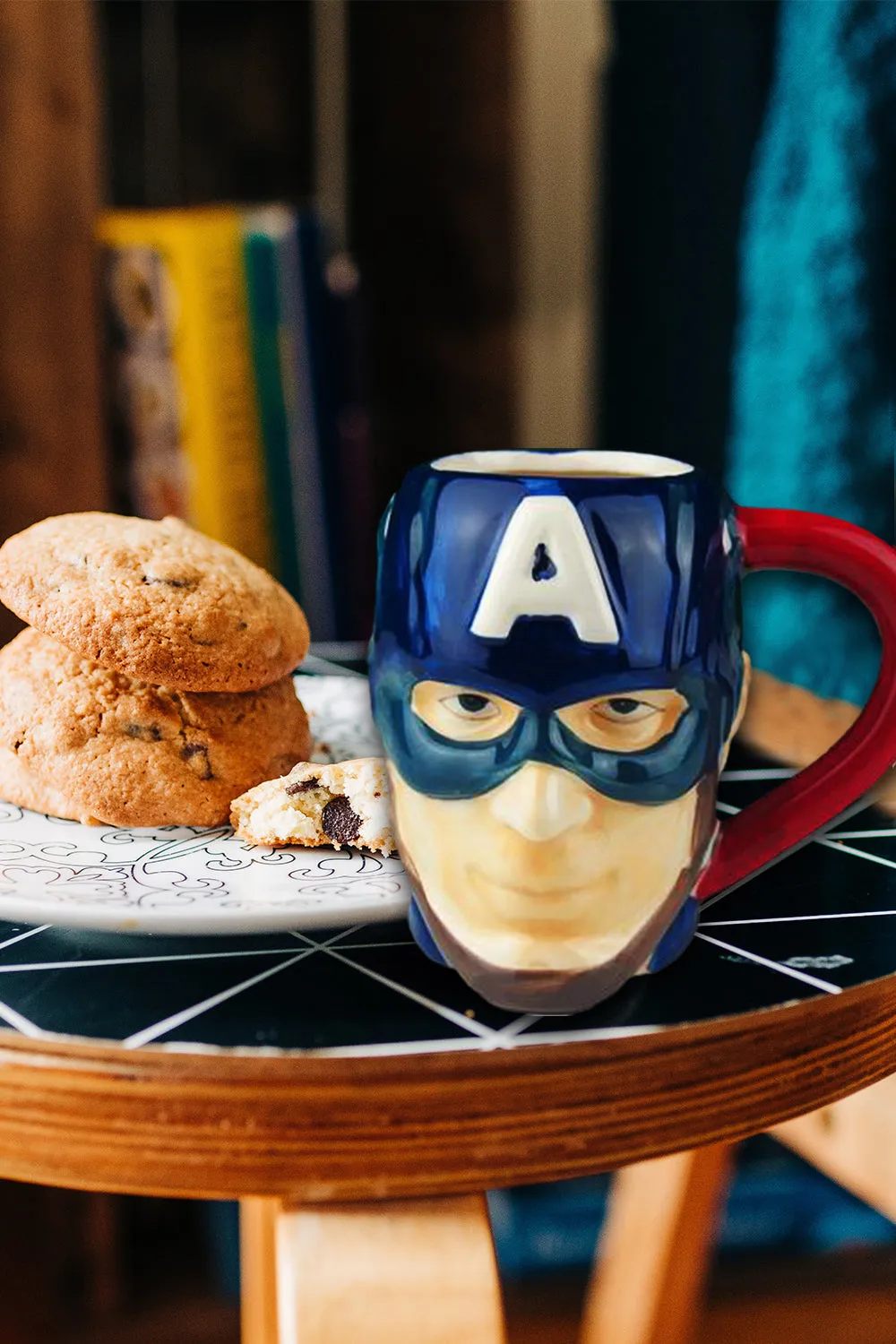 Marvel Ceramic Captain America 3D Mug