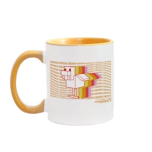 Minecraft Wavy Chicken Two-Tone Mug