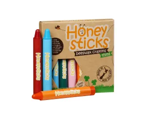 Natural Beeswax Crayon Thins - Set of 8