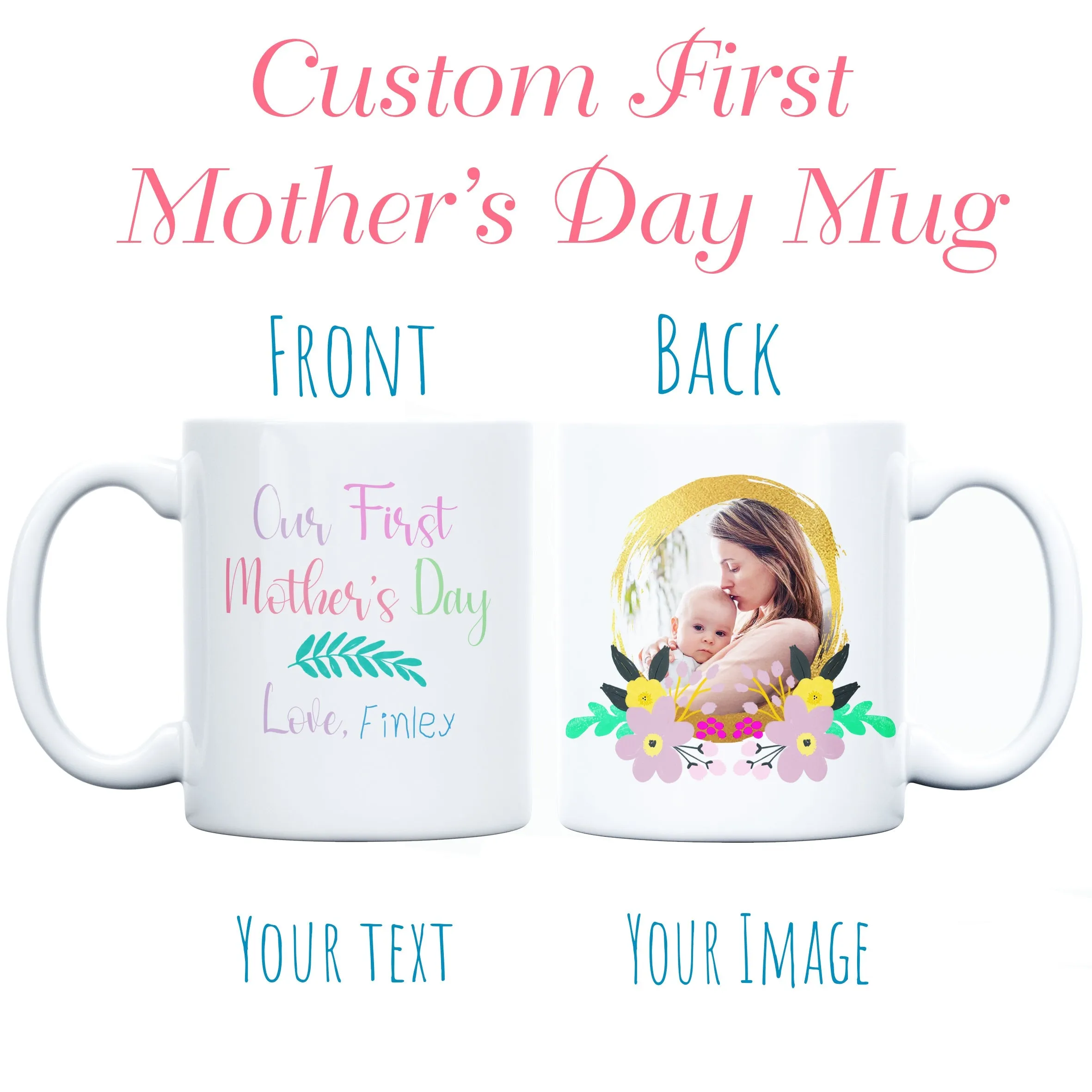 Our First Mother's Day Mug and Coaster Set