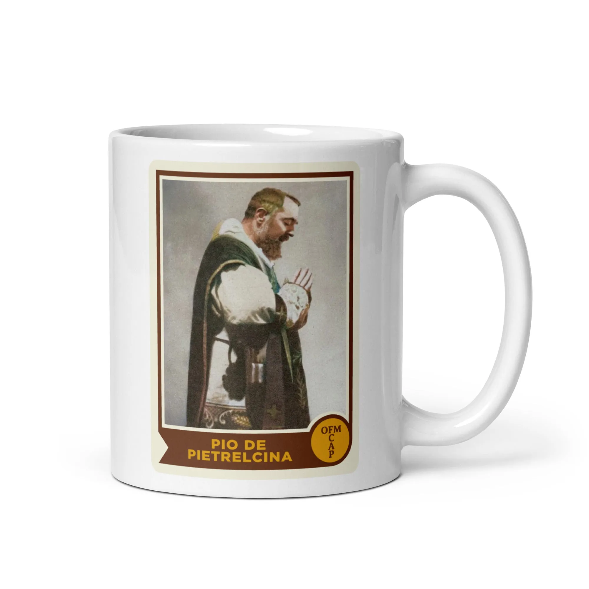 Padre Pio Saint Card Mug