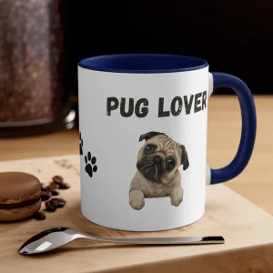 Pug Lover Classic Coffee Mug 11oz  Gifts for Dog Lover