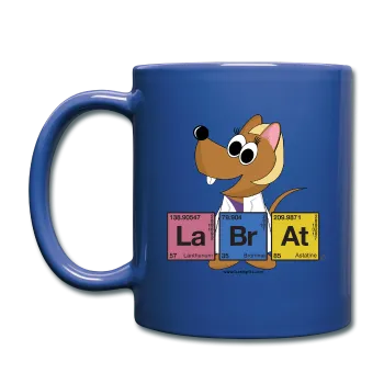 "Lab Rat Periodic Table" (blonde) - Mug