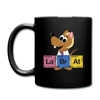 "Lab Rat Periodic Table" (blonde) - Mug