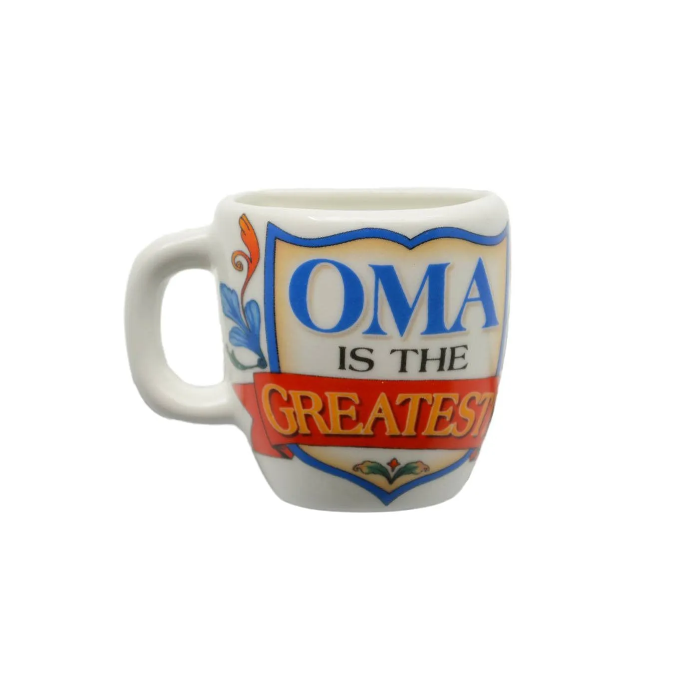 "Oma is the Greatest" Ceramic Mug Magnet