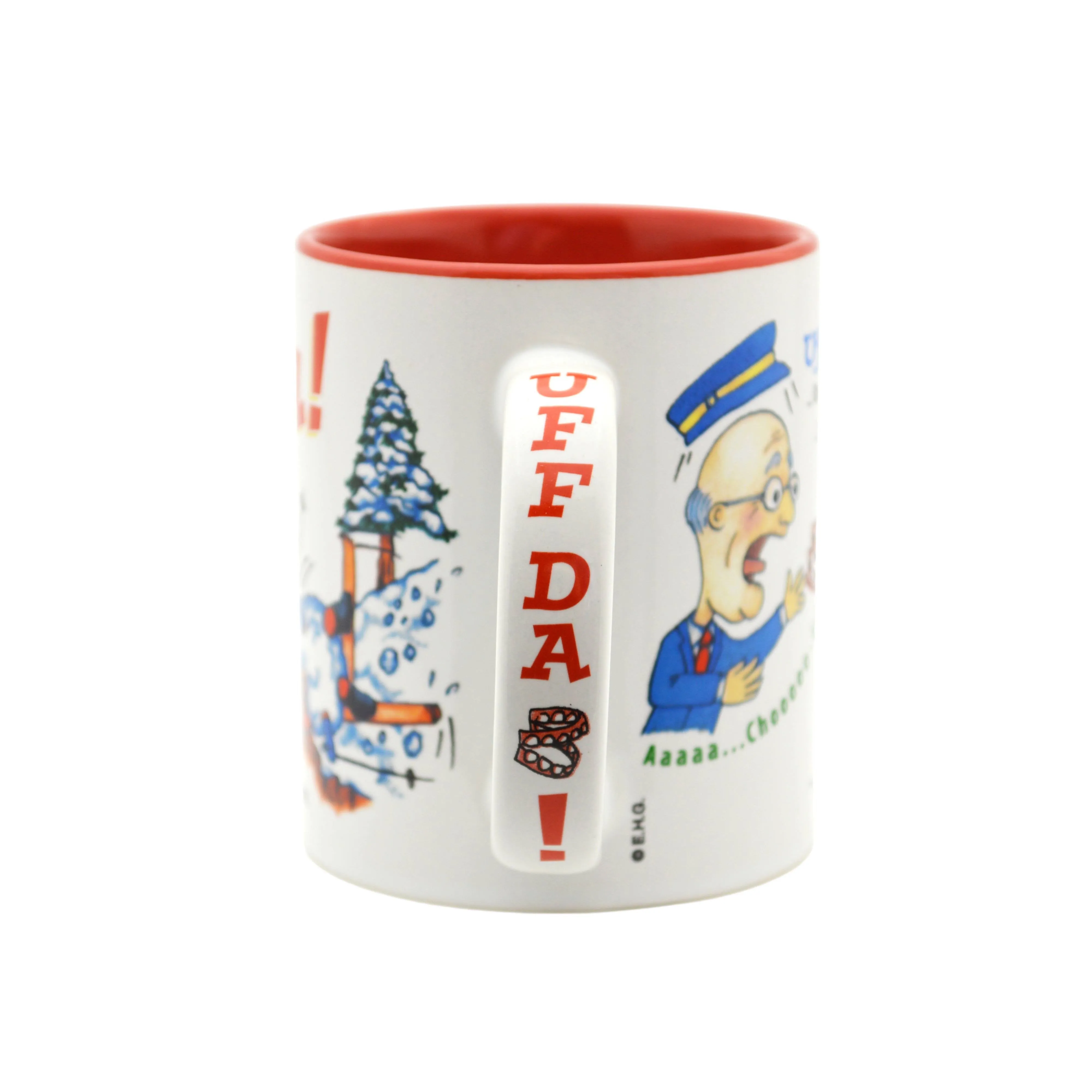 "Uff Da!" Ceramic Coffee Mug Norwegian Gift