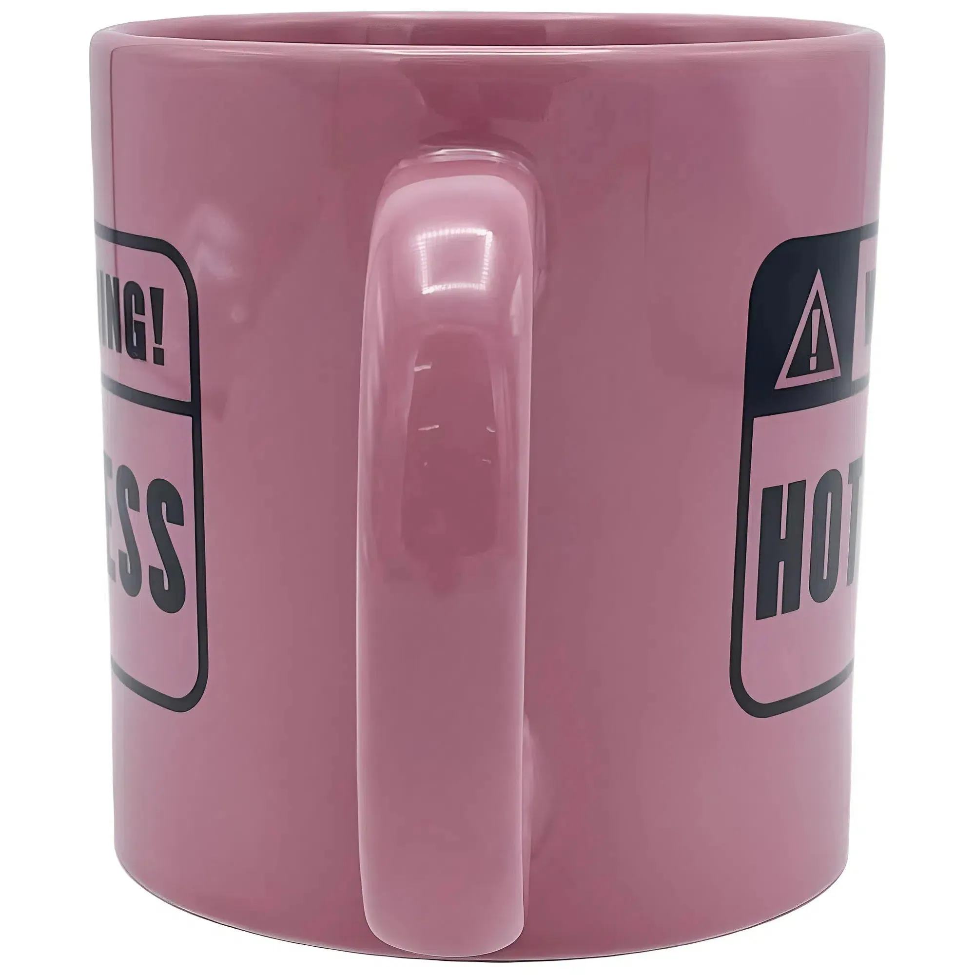 "Warning! Hot Mess" Giant Gag Gift Mug (Ceramic, 22 oz.) - Island Dogs