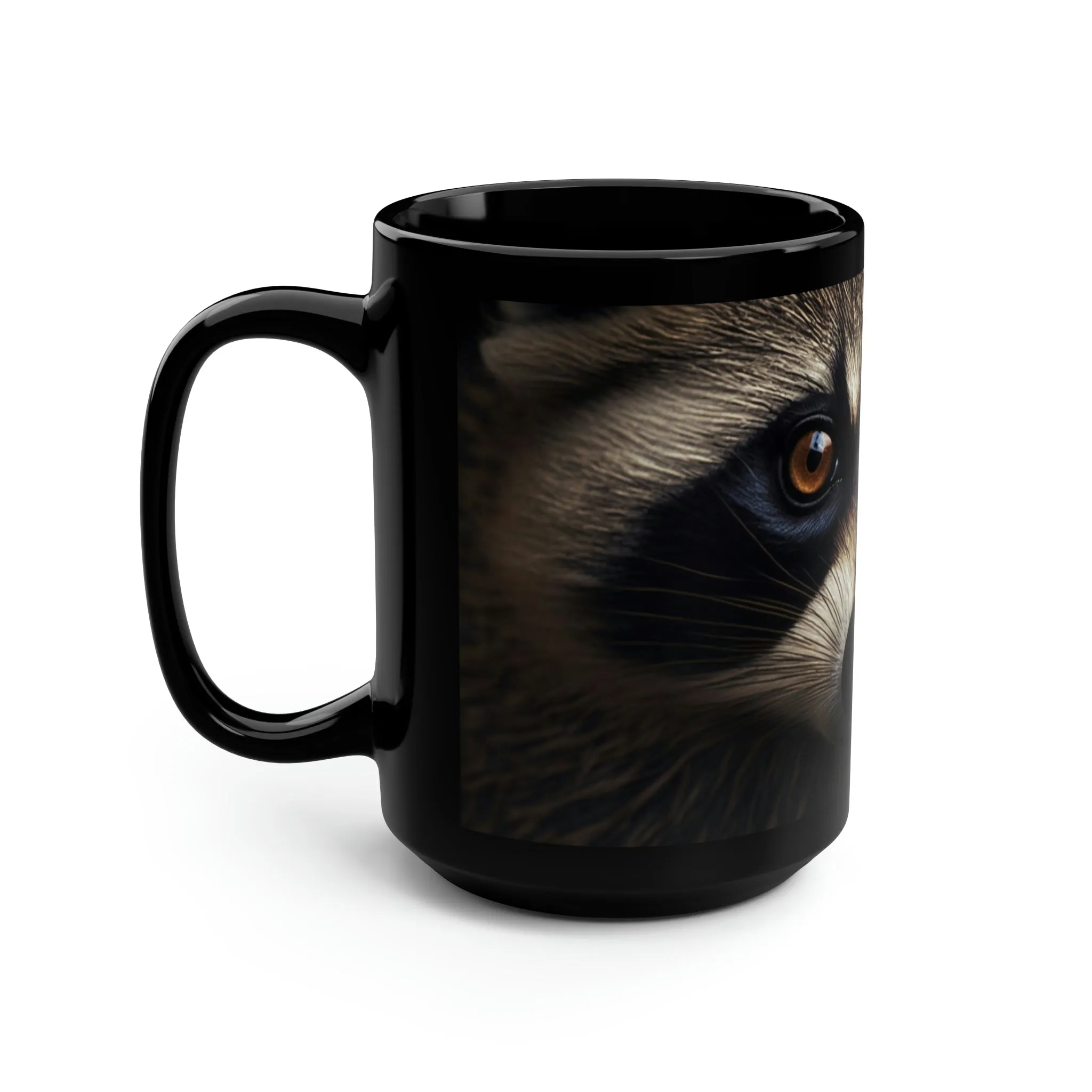 Raccoon Eyes - 15 oz Coffee Mug