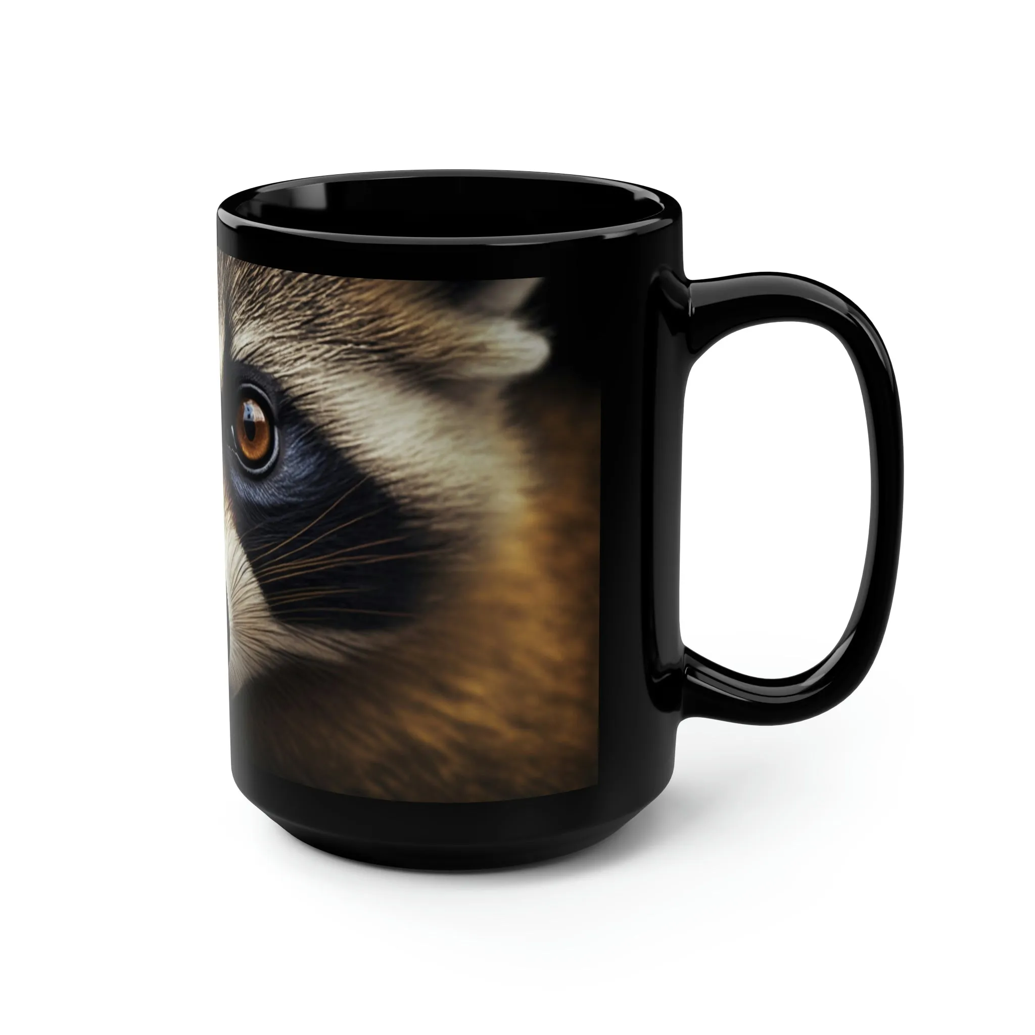 Raccoon Eyes - 15 oz Coffee Mug