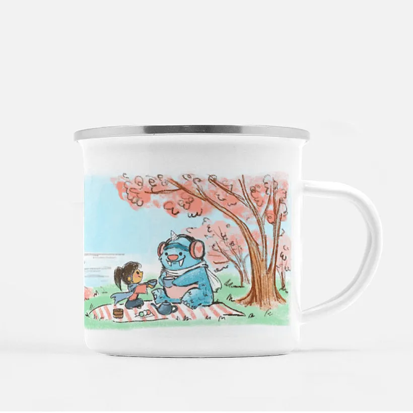 Sakura in Japan Mug