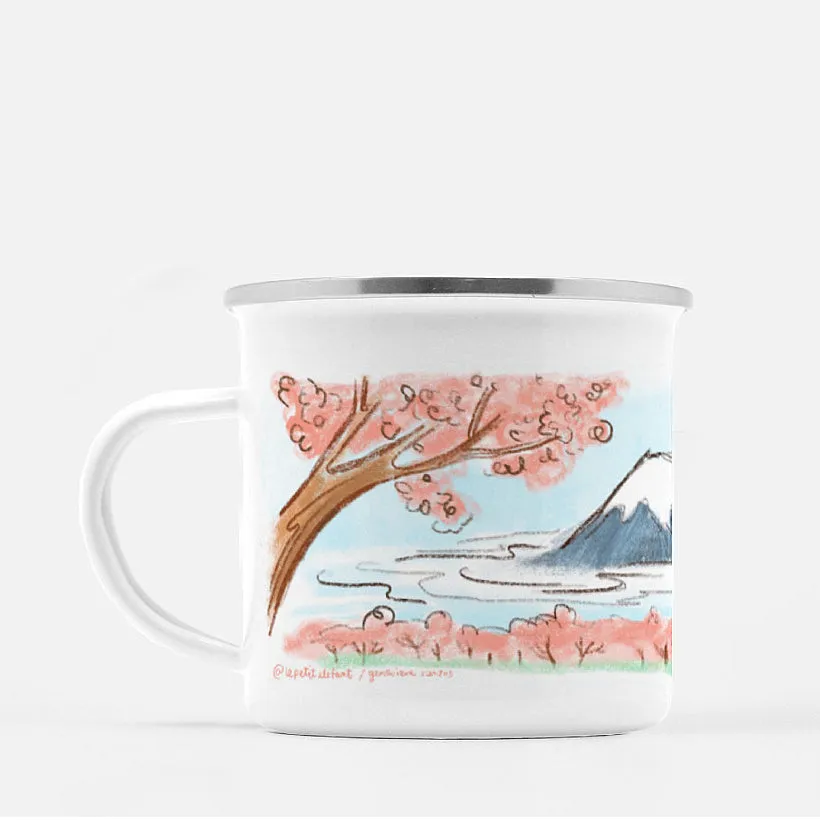 Sakura in Japan Mug