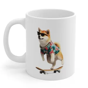 Shiba In Hawaiian Shirt Mug