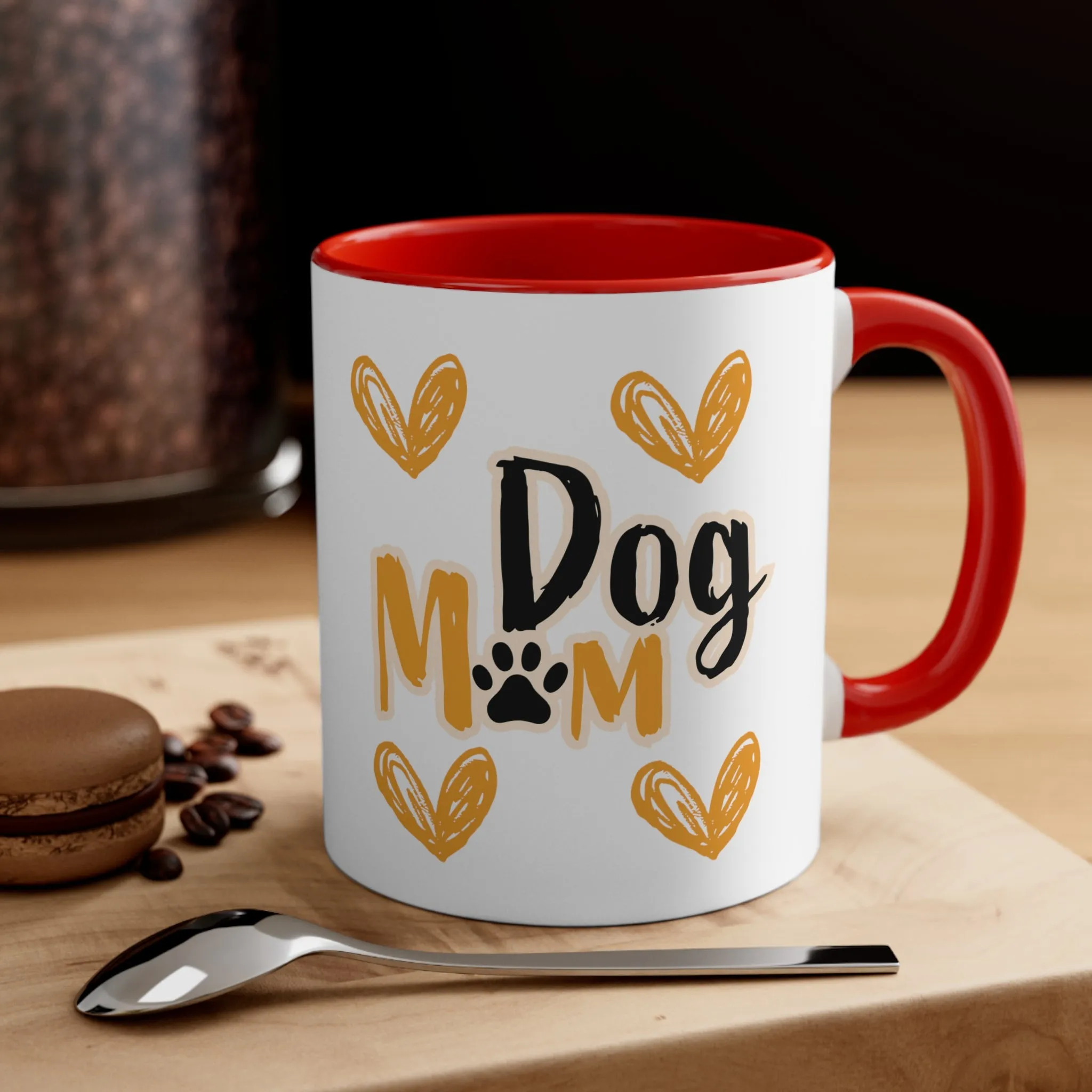 Show Love for Dog Mom with this Multi-Color Coffee Mug Gift for Dog Owners