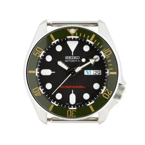 SKX007/SRPD Ceramic Bezel Insert: Sub style Green/Gold