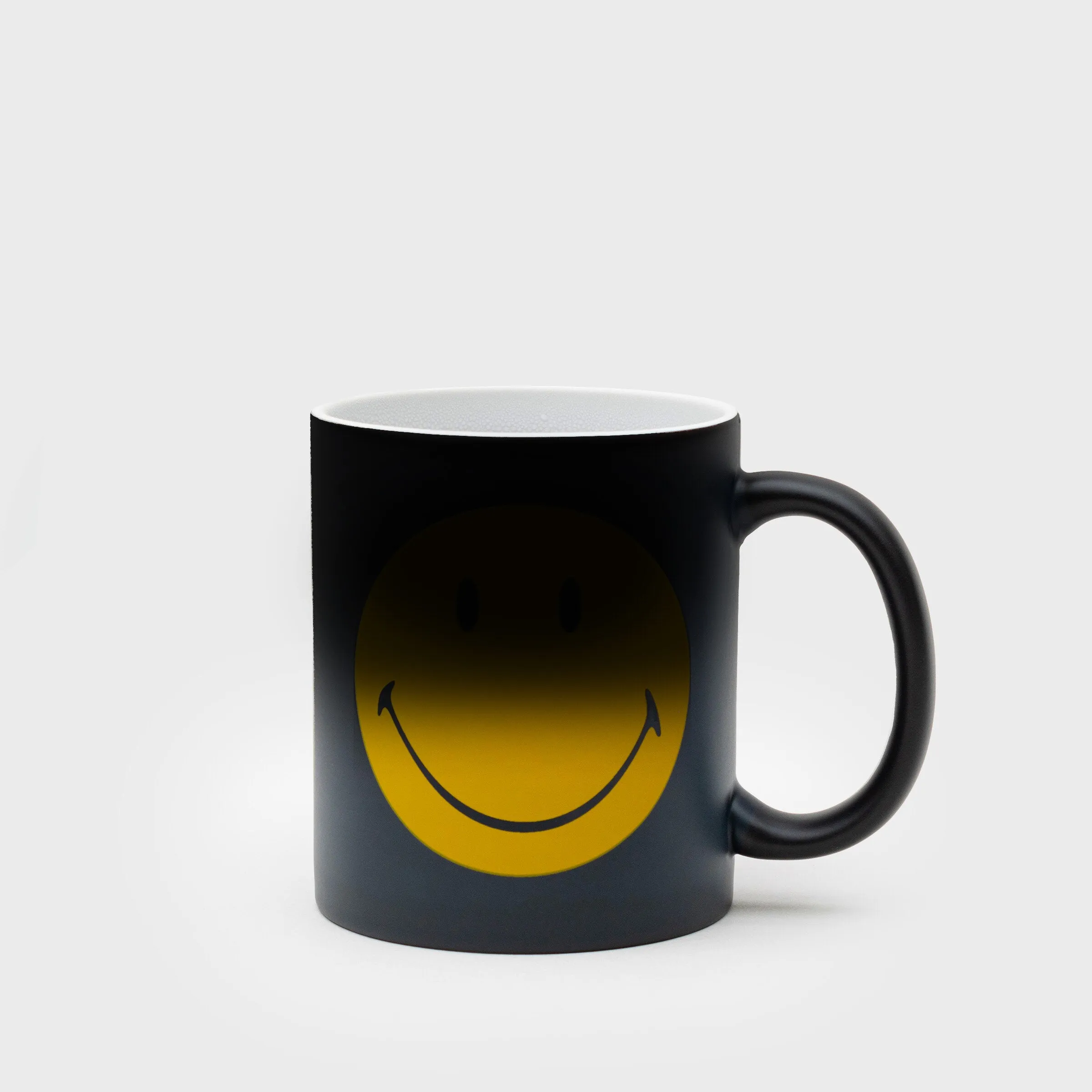 SMILEY - Magic Mug - Black / Yellow