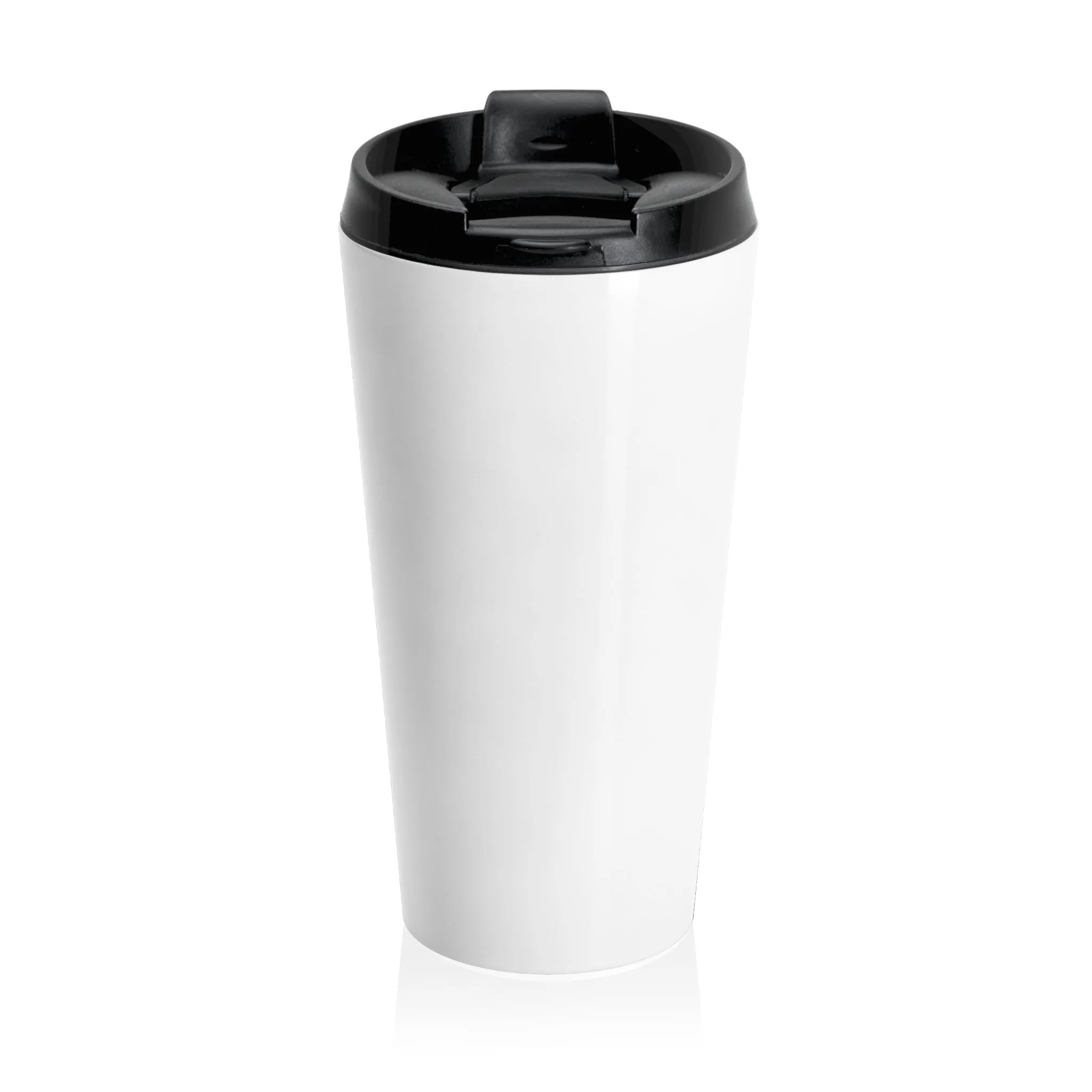 Stainless Steel Travel Tumbler: Coffee because adulting is hard (color)