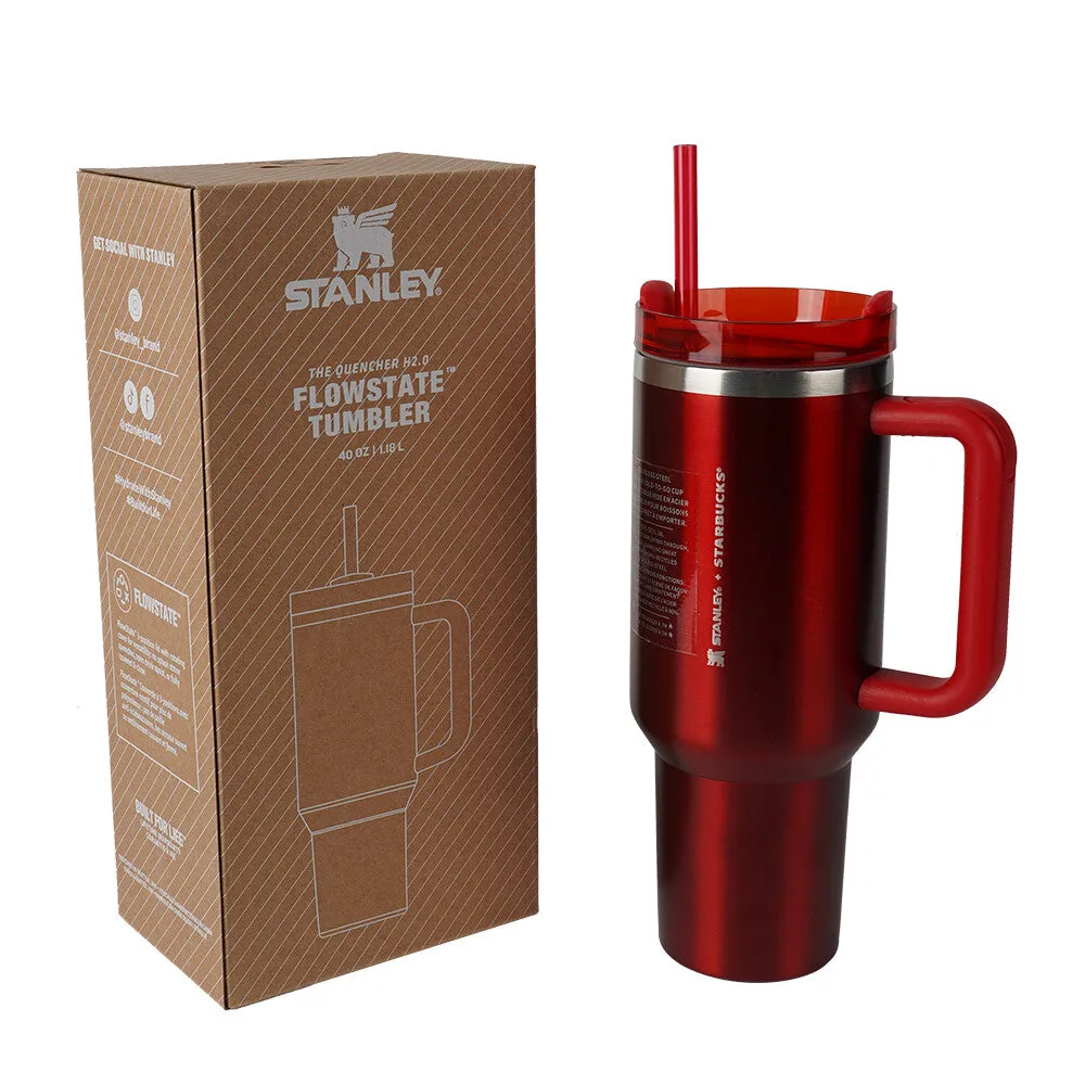 Stanley Quencher H2.0 FlowState Insulated Thermal Mug Holiday Days