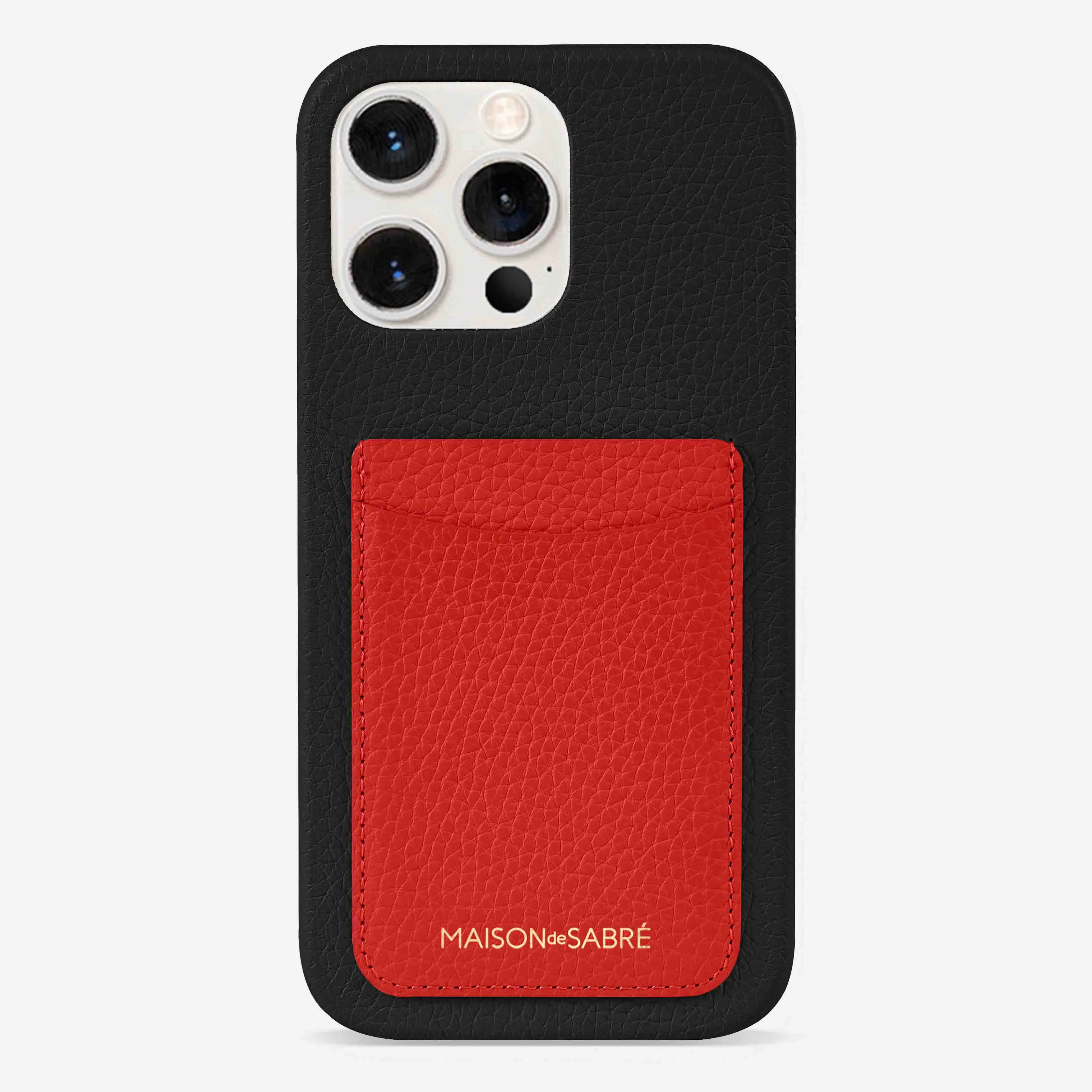 The Card Phone Case iPhone 12 Pro - Pomegranate Caviar