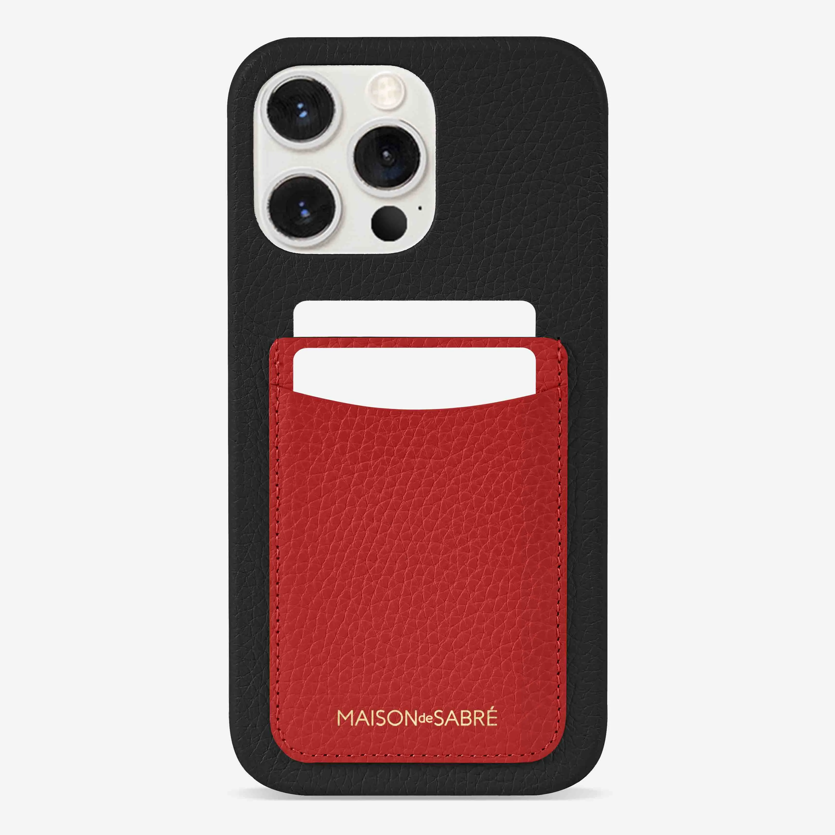 The Card Phone Case iPhone 12 Pro - Pomegranate Caviar