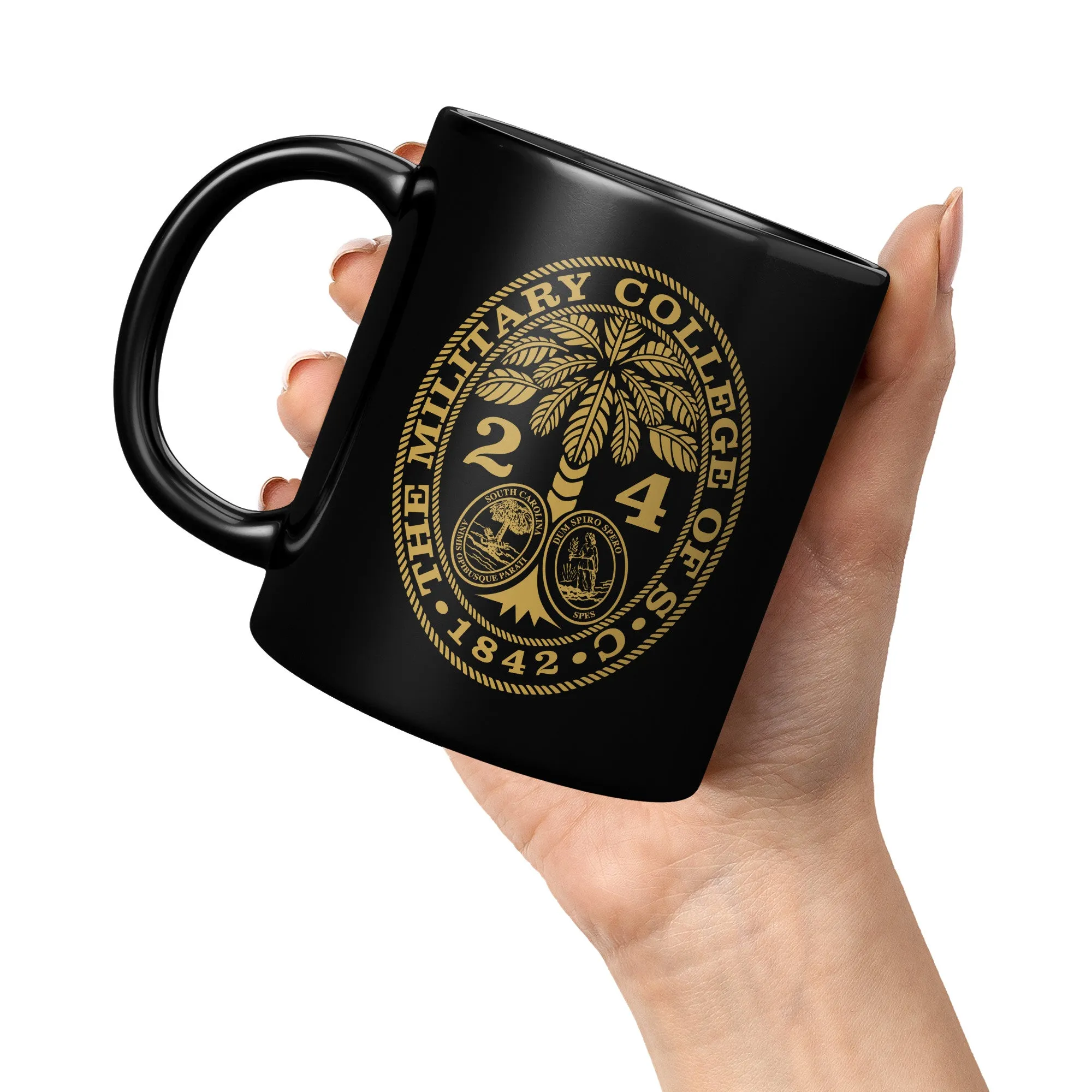 The Citadel, Customizable (Your Year) Ring Bezel Design, Black Mug-11oz