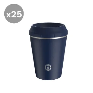 TOPL Flow360° / Stroll Reusable Cup - Navy (8oz) - Bundle of 25