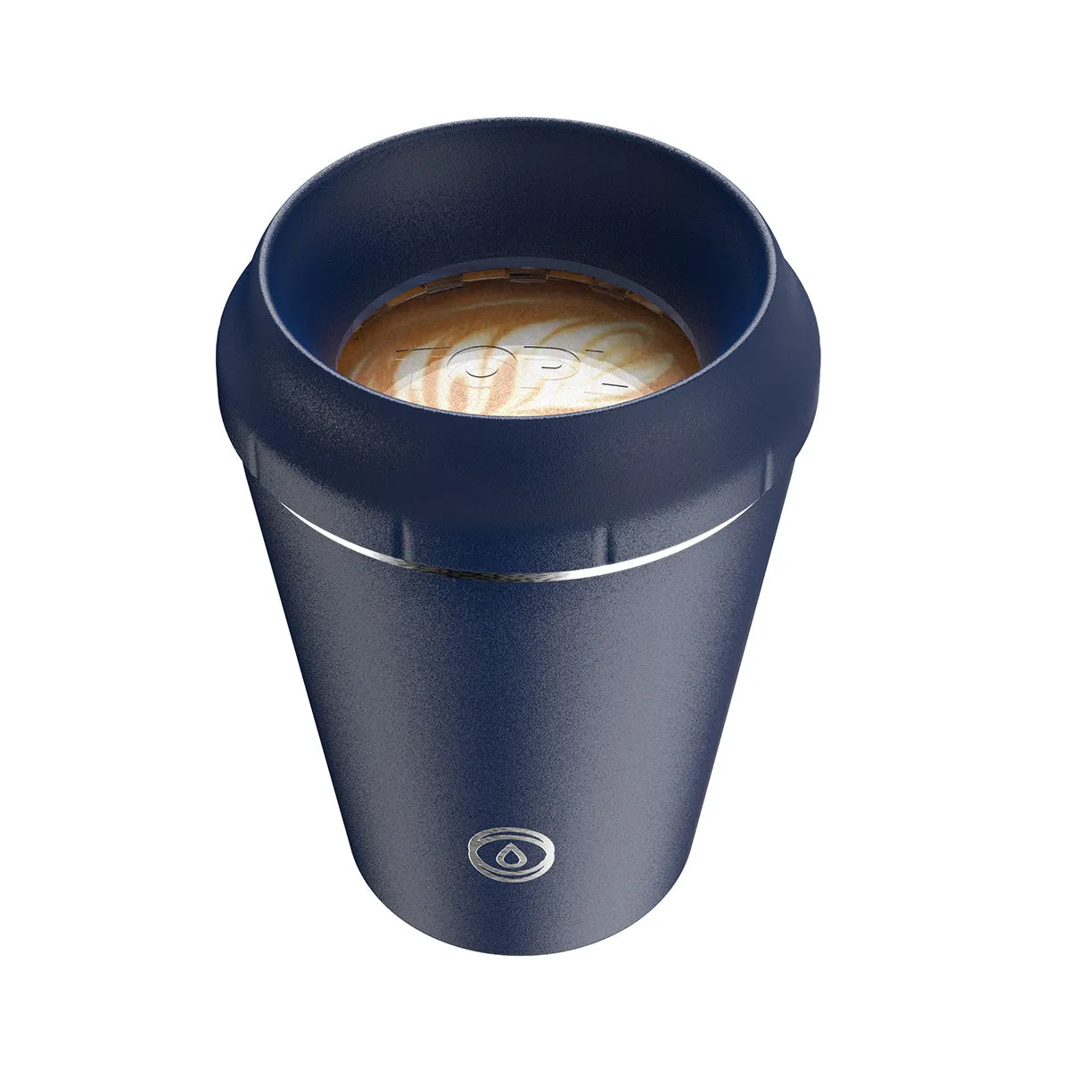 TOPL Flow360° / Stroll Reusable Cup - Navy (8oz) - Bundle of 25