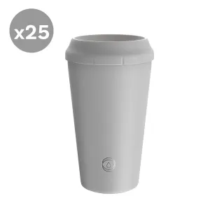 TOPL Flow360° / Stroll Reusable Cup - Stone (12oz) - Bundle of 25