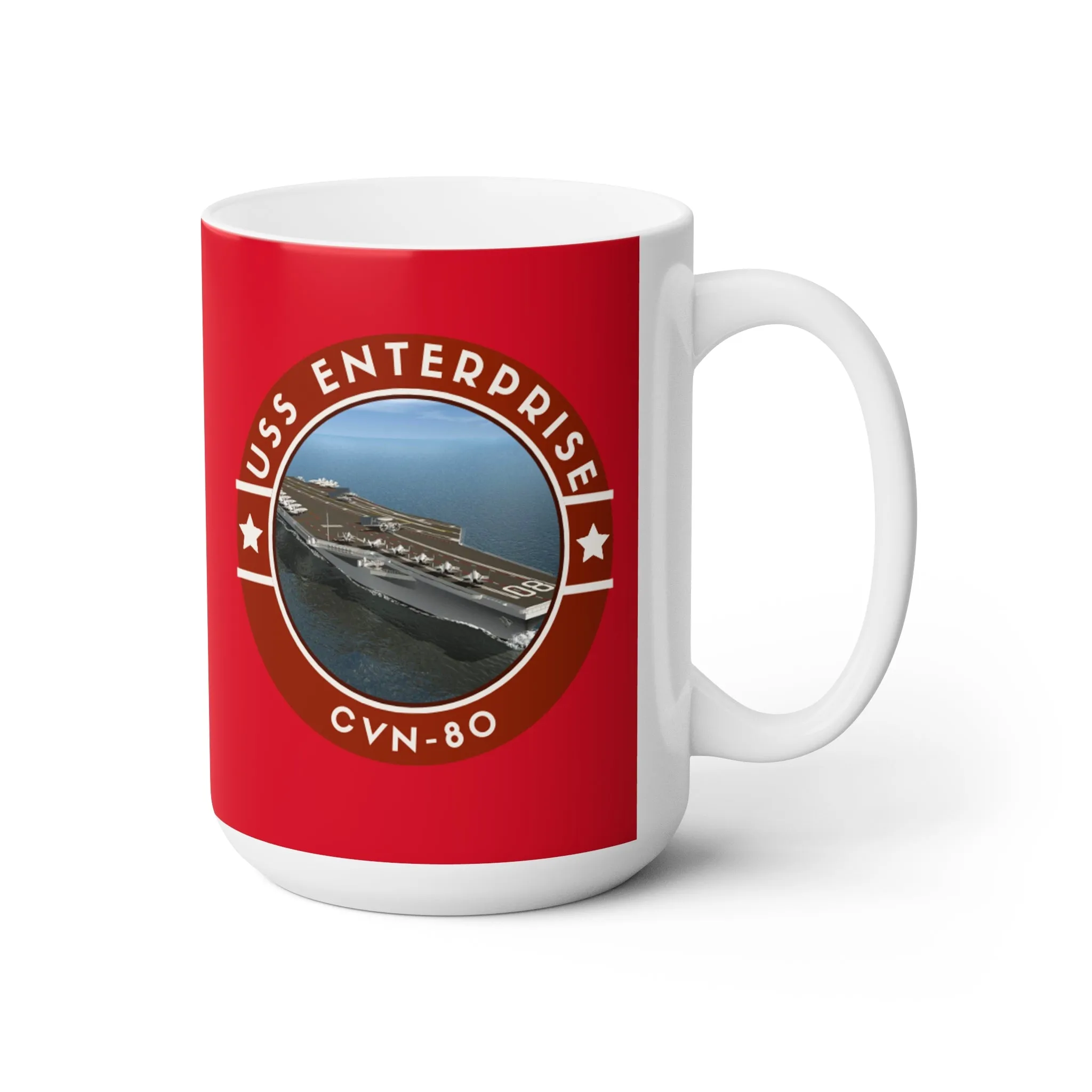 USS Enterprise CNV-80 United States Ships POD Ceramic Mug 15oz