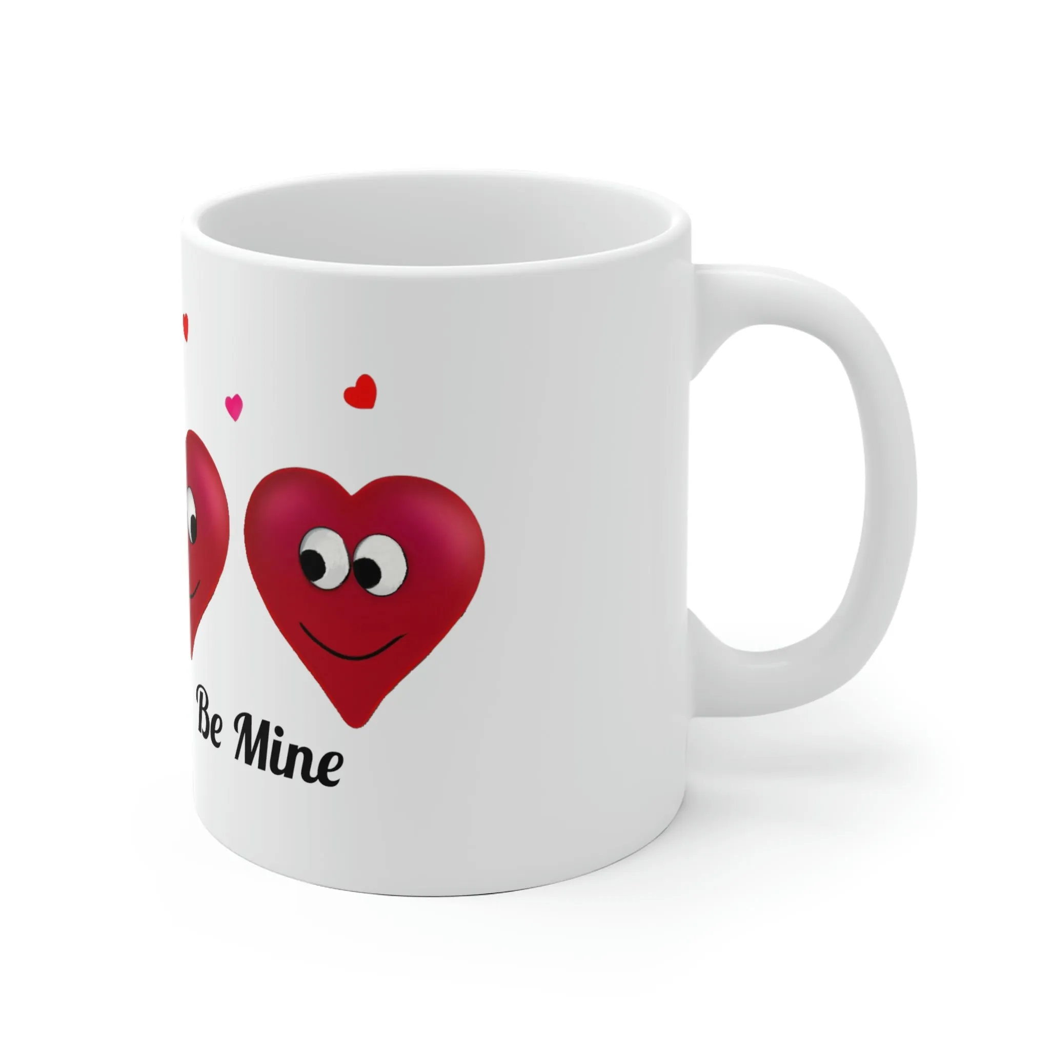 Valetines "Be Mine" Ceramic Mug, 11oz and 15oz