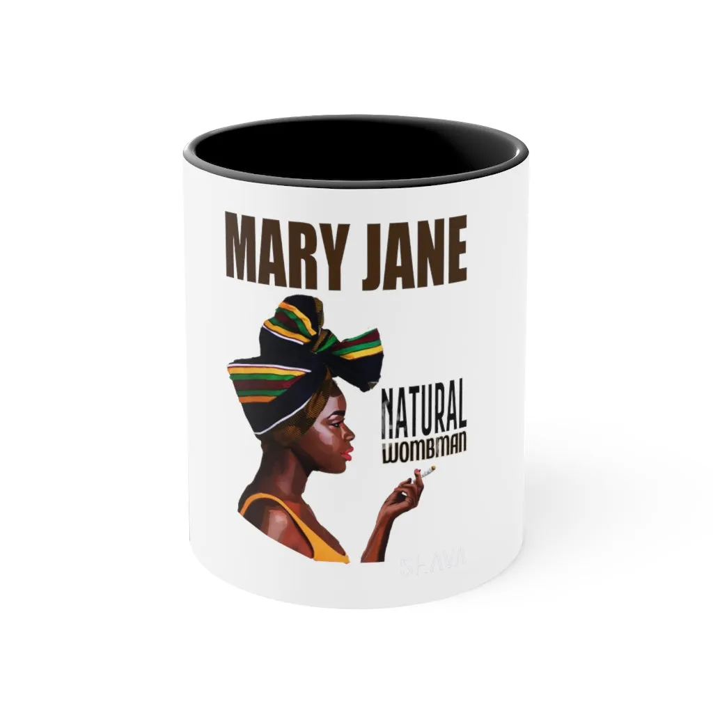 VCC Home & Livings-Mugs / Black Accent Mug / Natural  Wombman