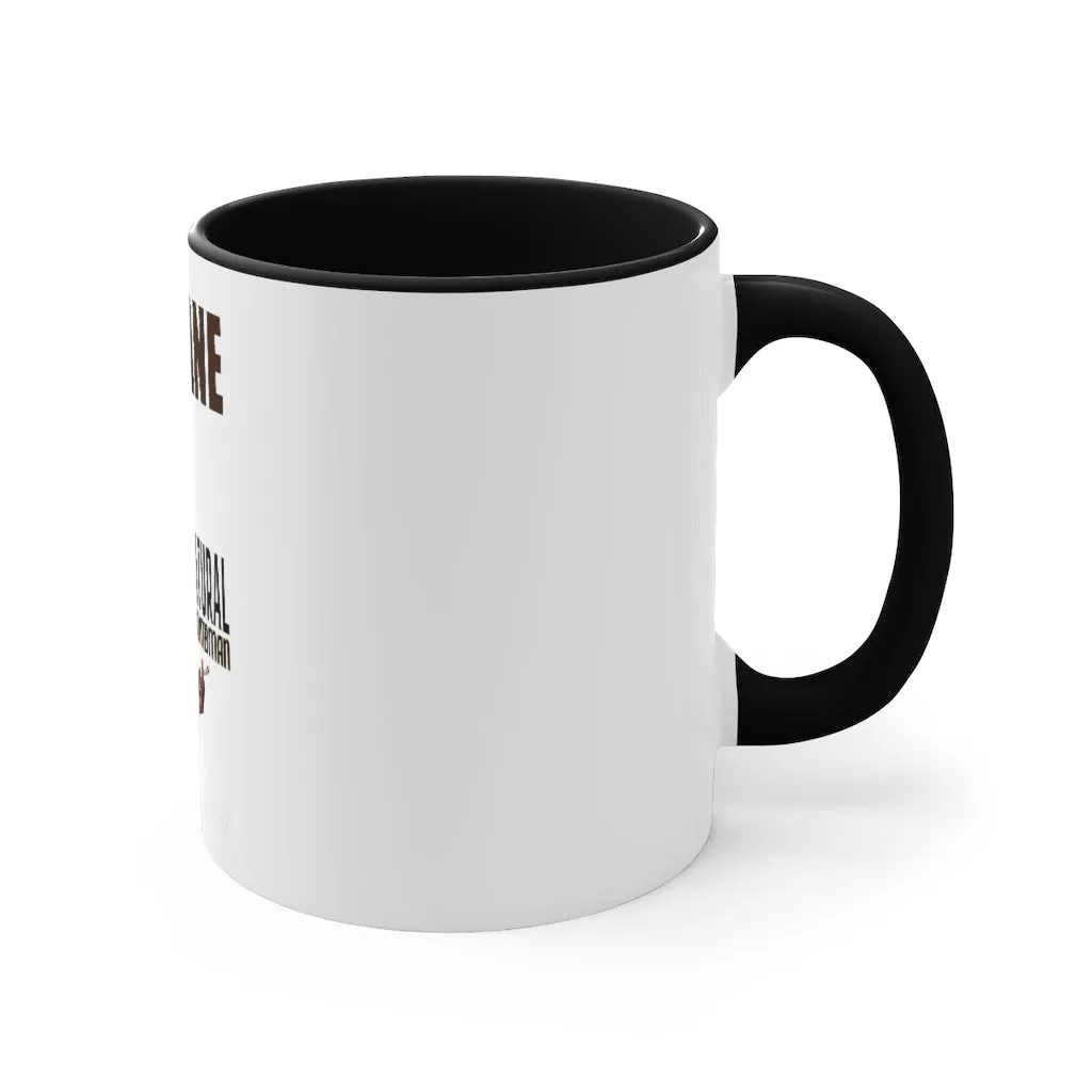 VCC Home & Livings-Mugs / Black Accent Mug / Natural  Wombman