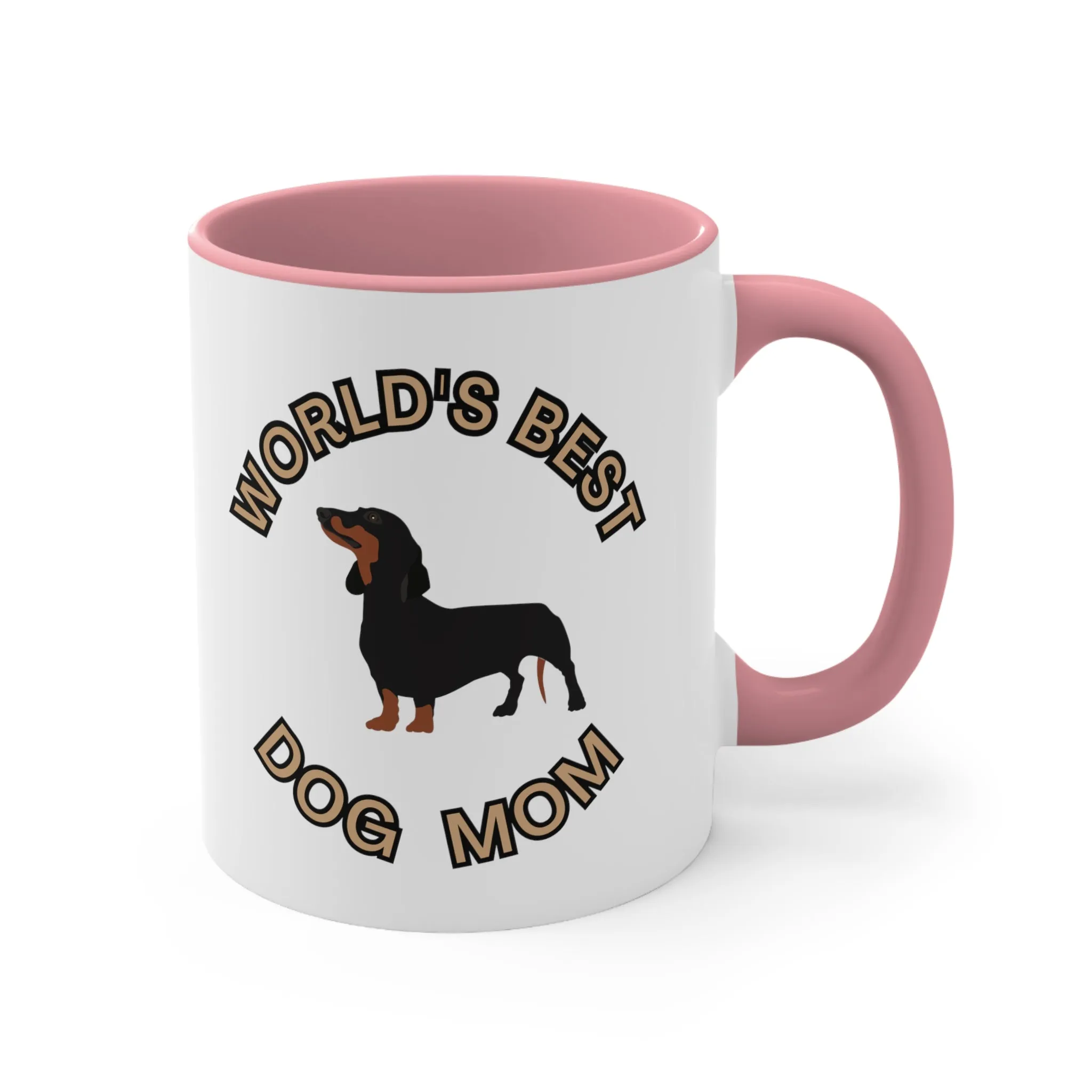 World's Best Dog Mom Multi-Color Coffee Mug Gifts for Dog Owners