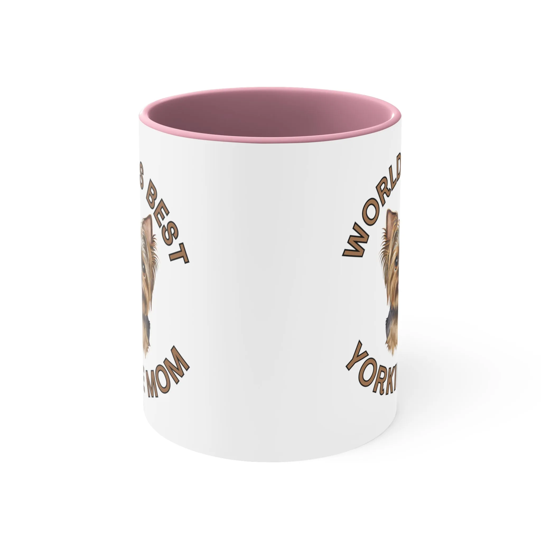 World's Best Yorkie Mom Multi-Color Coffee Mug for Dog Owners