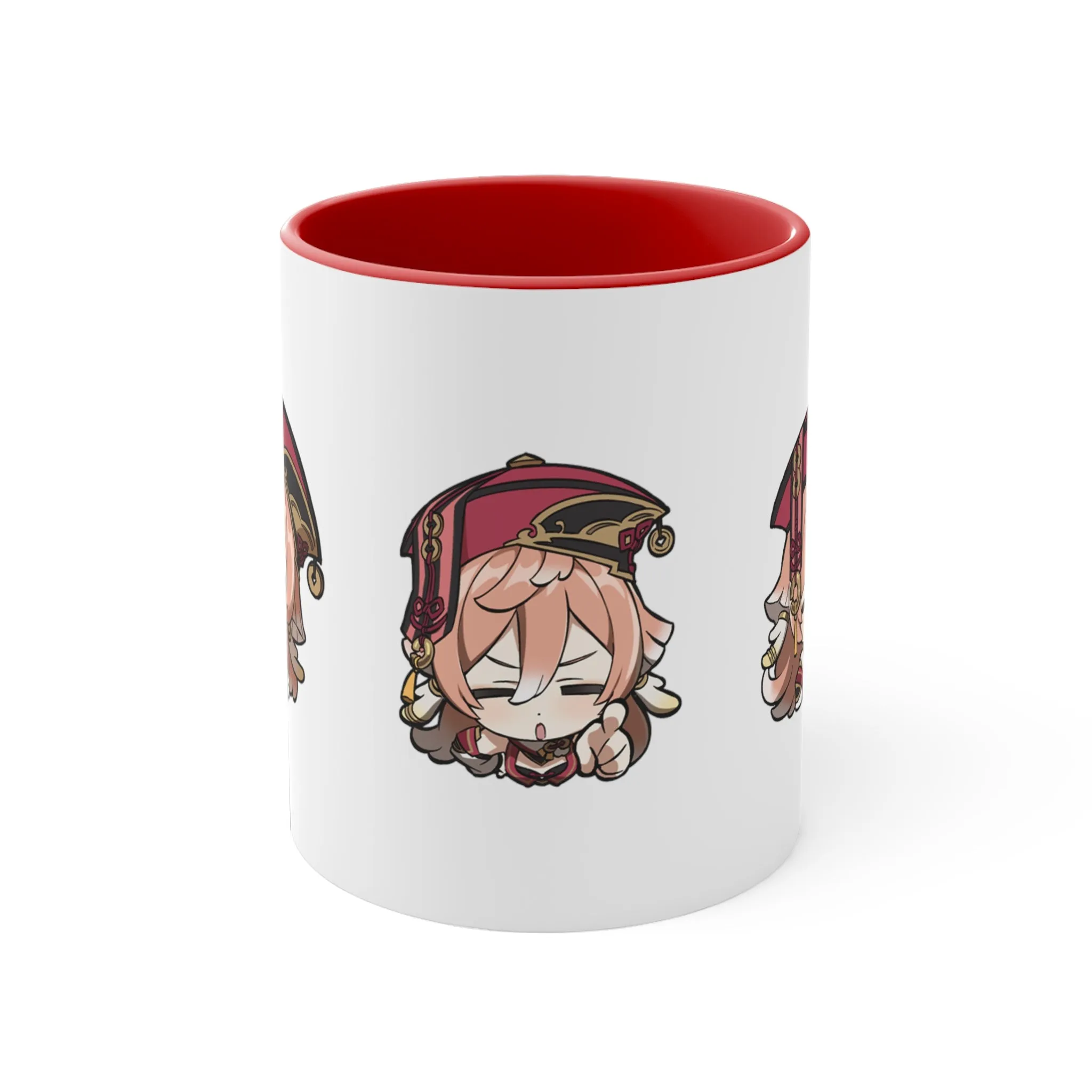 Yanfei Genshin Impact Accent Coffee Mug, 11oz Cups Mugs Cup Gift For Gamer Gifts Game Anime Fanart Fan Birthday Valentine's Christmas