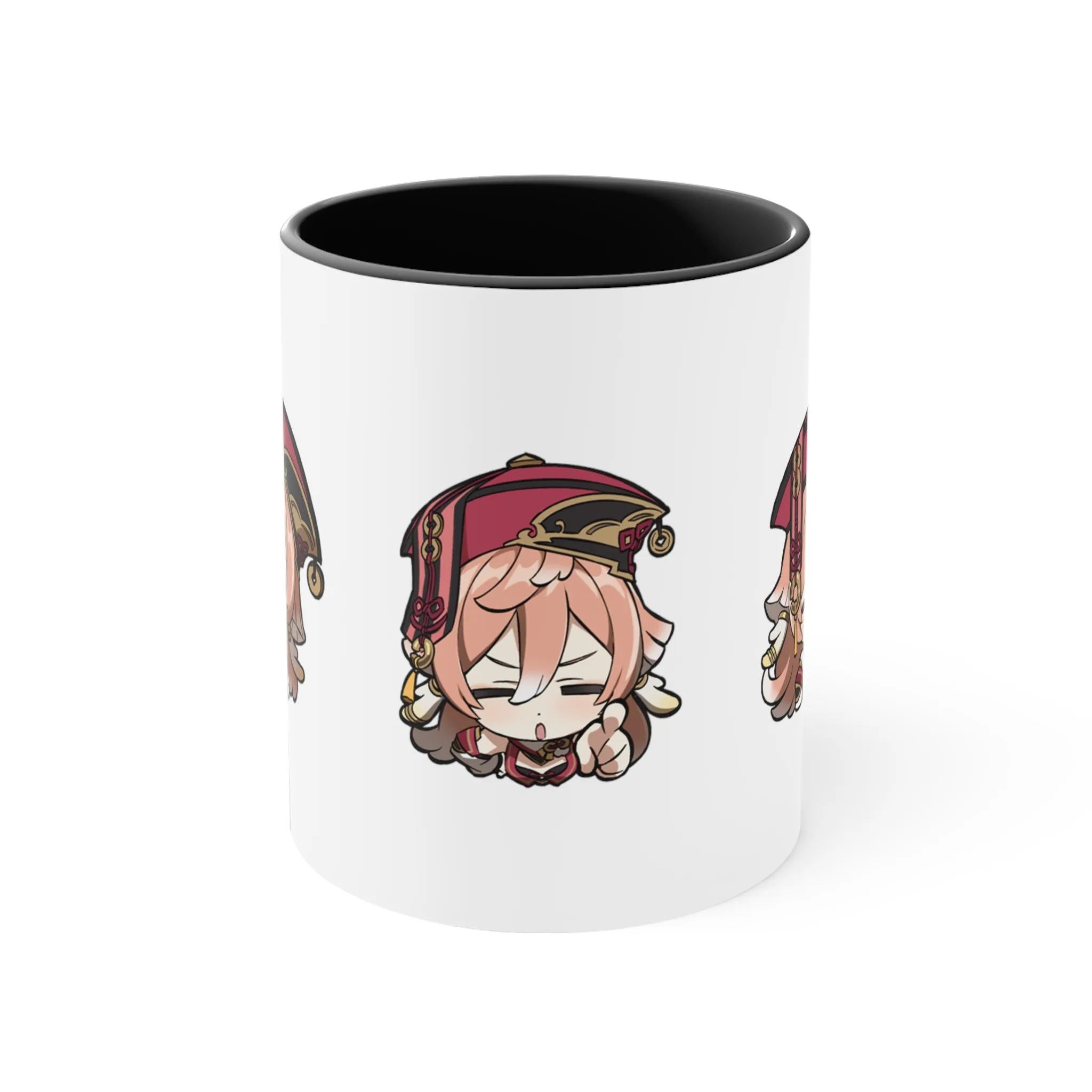 Yanfei Genshin Impact Accent Coffee Mug, 11oz Cups Mugs Cup Gift For Gamer Gifts Game Anime Fanart Fan Birthday Valentine's Christmas