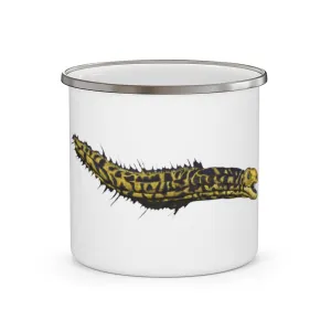 Yellow Eel Enamel Camping Mug