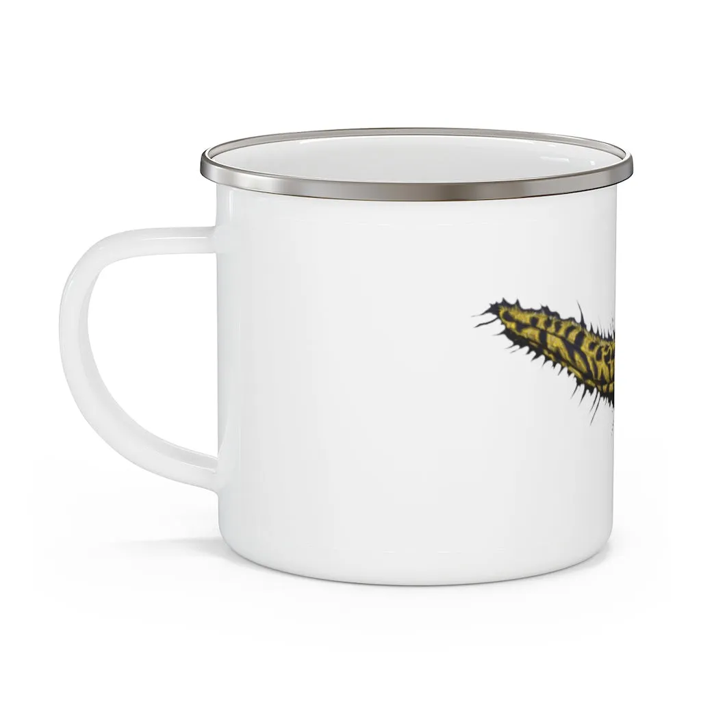 Yellow Eel Enamel Camping Mug