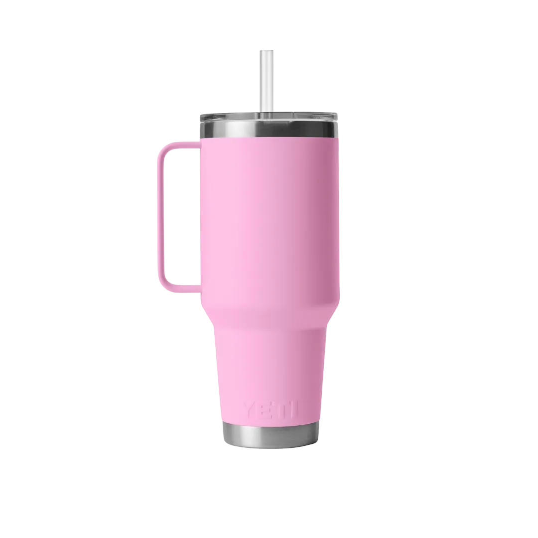 Yeti Rambler 42oz Power Pink Straw Mug