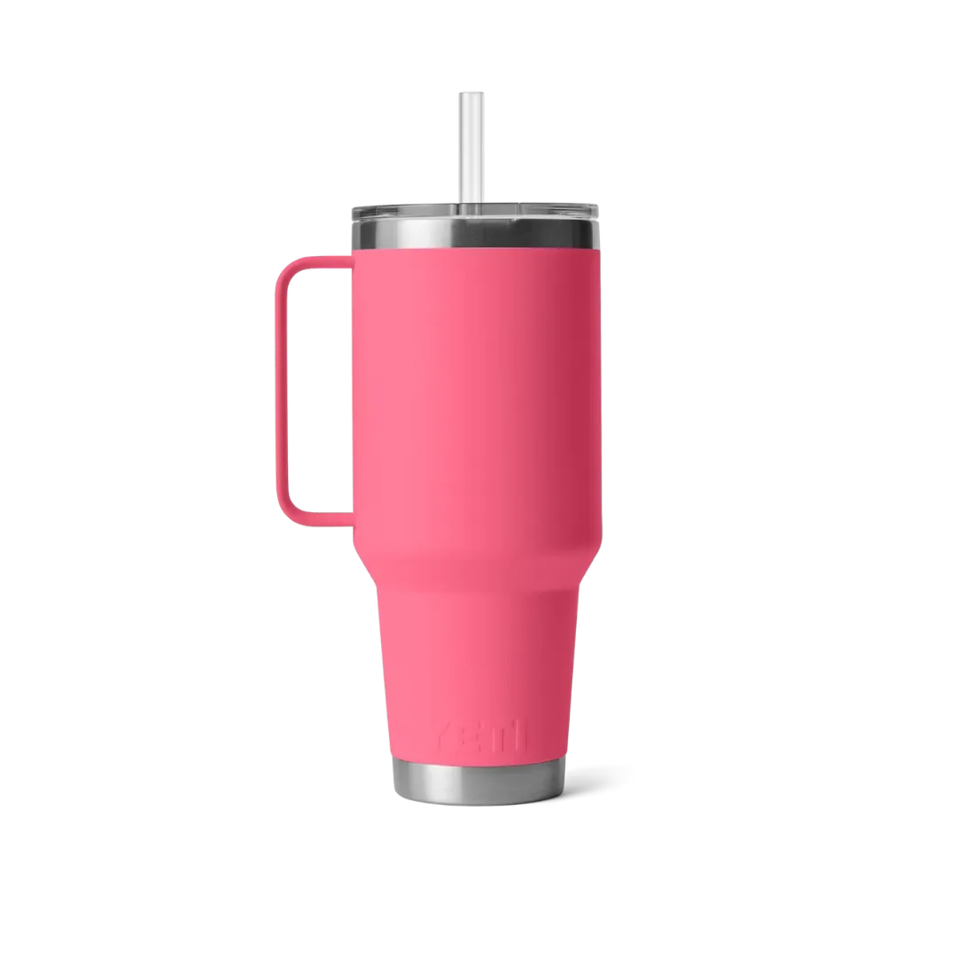 Yeti Rambler 42oz Tropical Pink Straw Mug